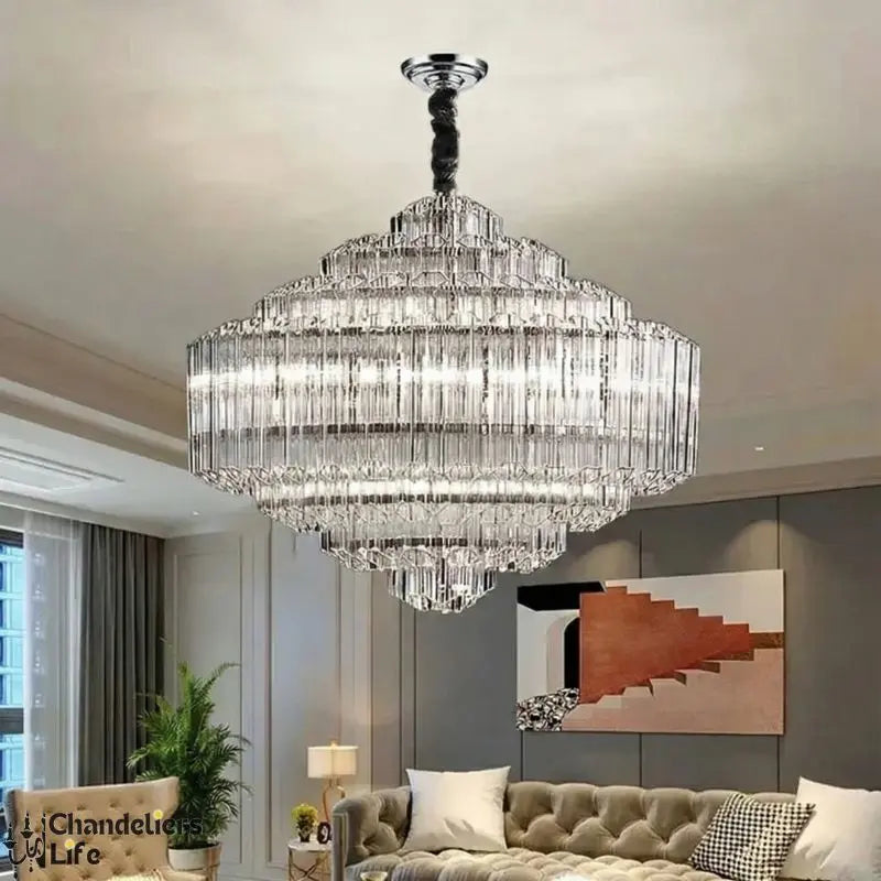 Luxury Glass Crystal Modern Chandelier