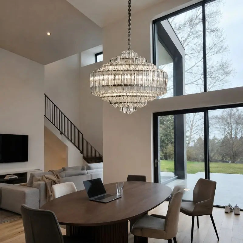 Luxury Glass Crystal Modern Chandelier