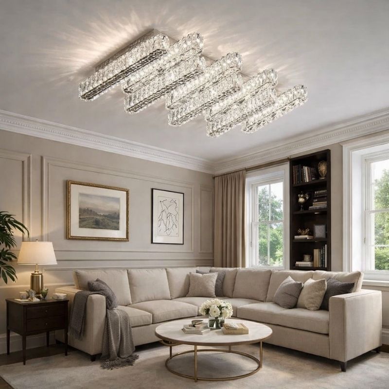 Modern Ceiling K9 Crystal Chandelier