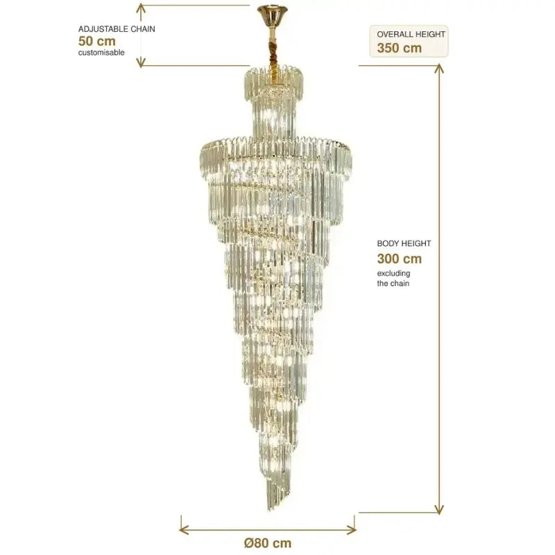 Modern Loft Chandelier
