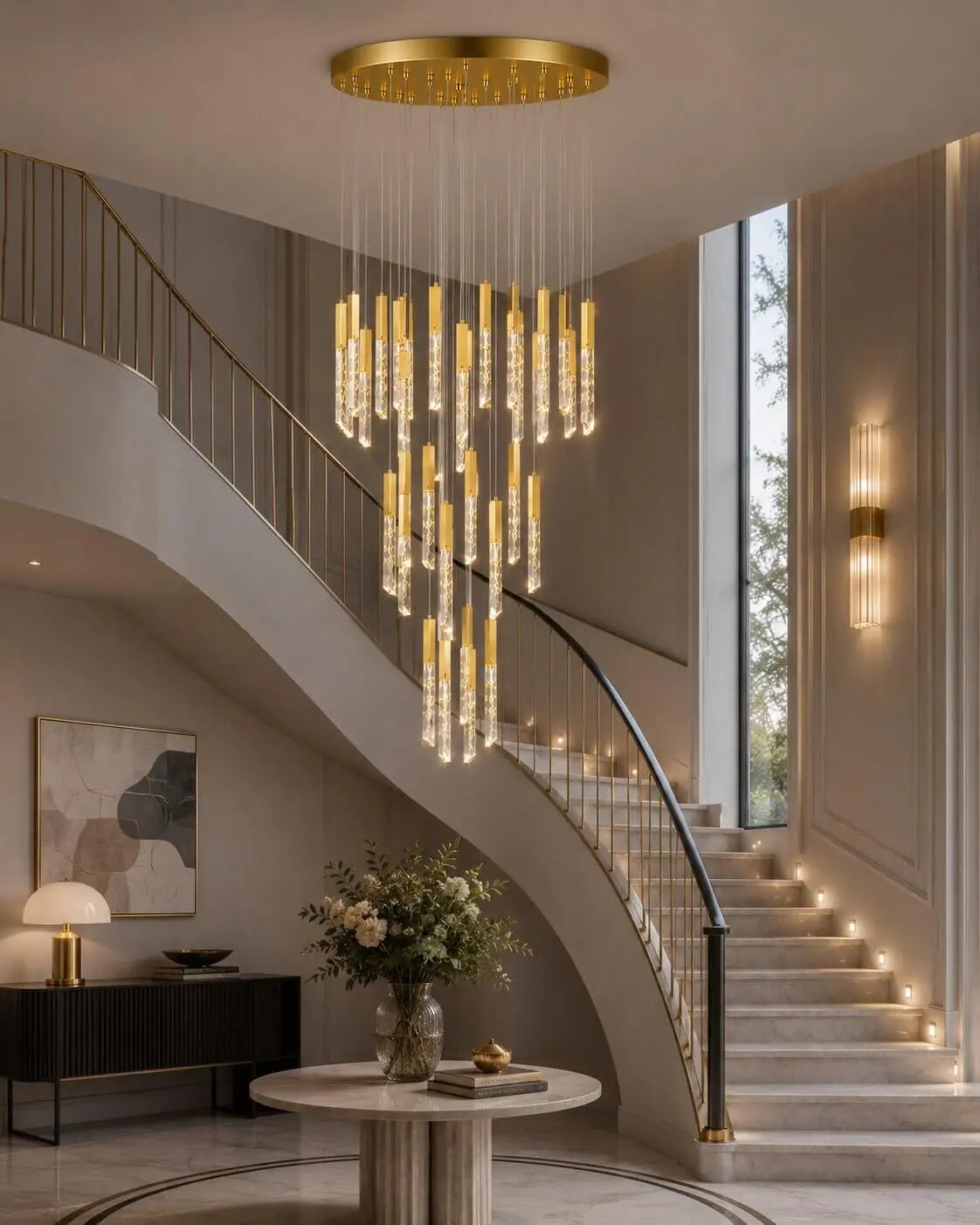 Lustre LED Loft Moderne 