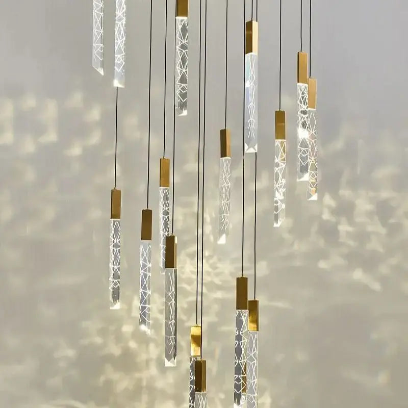 Lustre LED Loft Moderne 