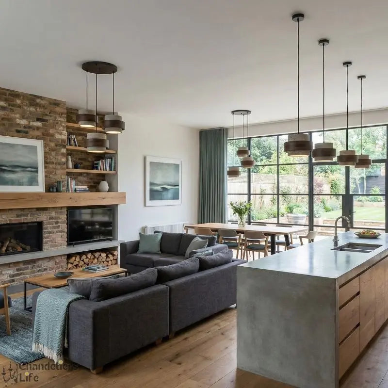 Retro Bar Restaurant Hanging Lighting Fixture