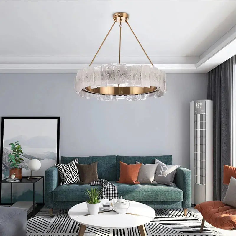 Cloud Glass Modern Chandelier
