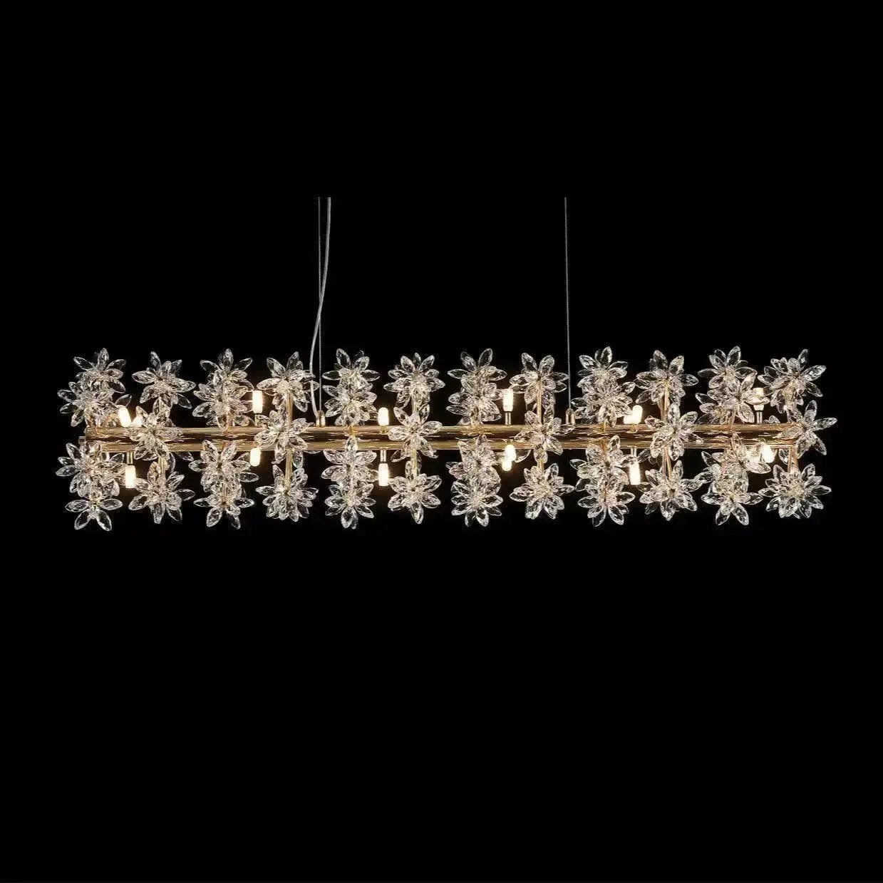 Designer Scandinavian Crystal Chandelier