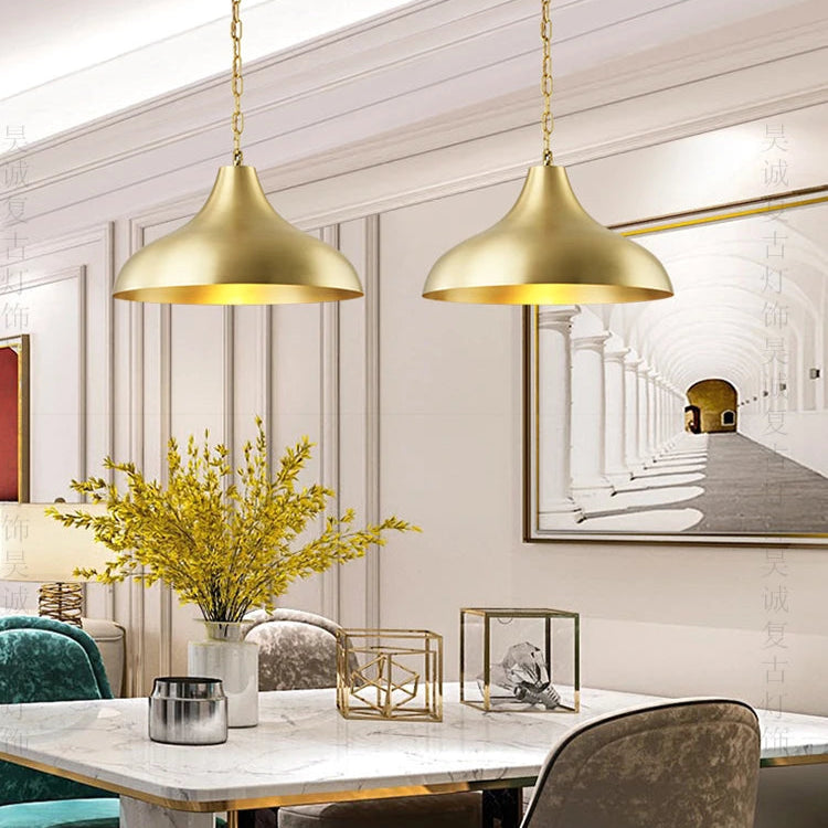 American Brass Pendant Lights ChandeliersLife®