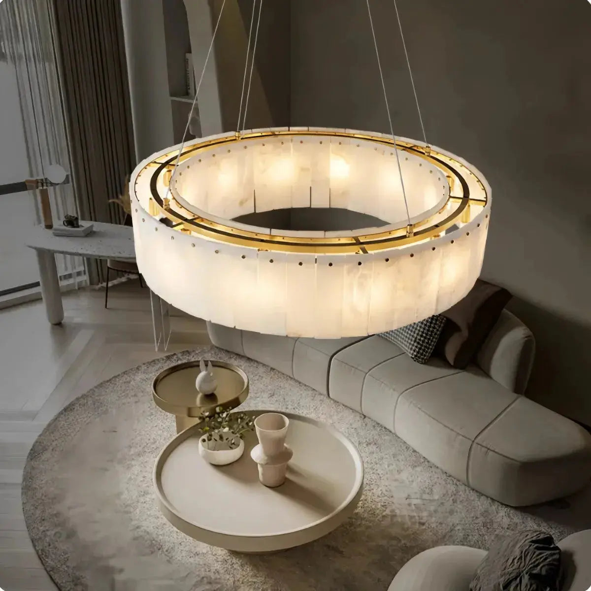 Luxury Nordic Natural Marble Chandelier ChandeliersLife®