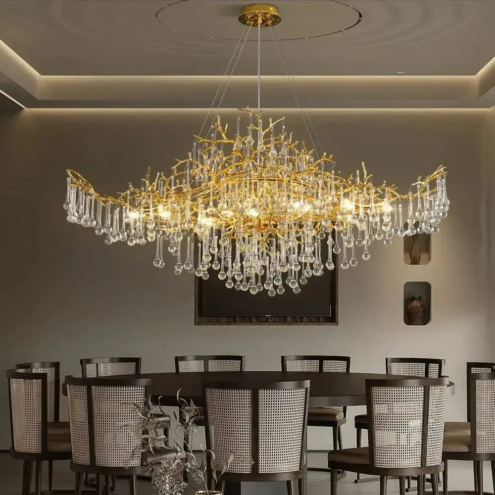 Luxury Modern Raindrop Chandeliers