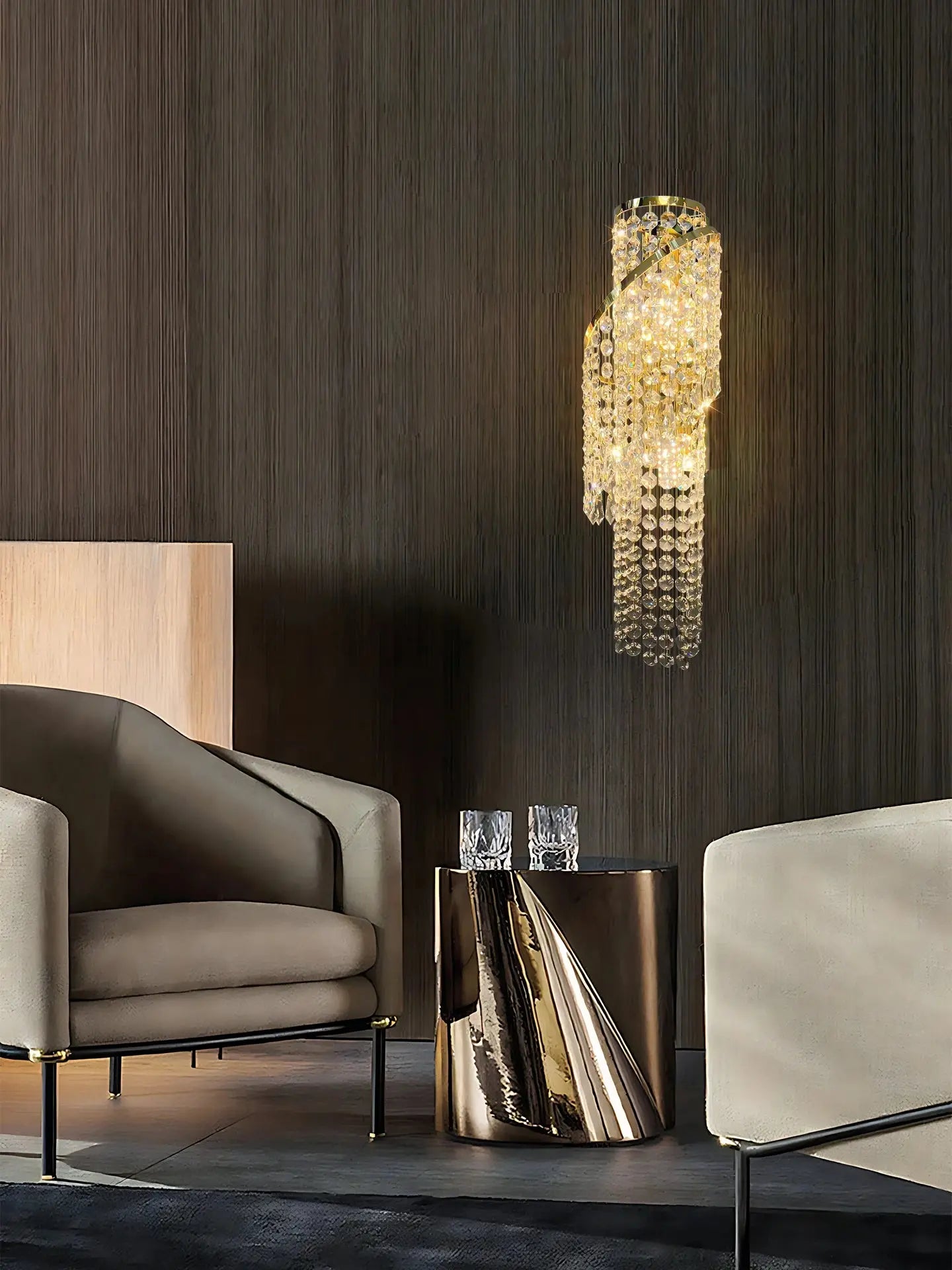 Entrance Luxury Crystal Wall Lamp - ChandeliersLife®