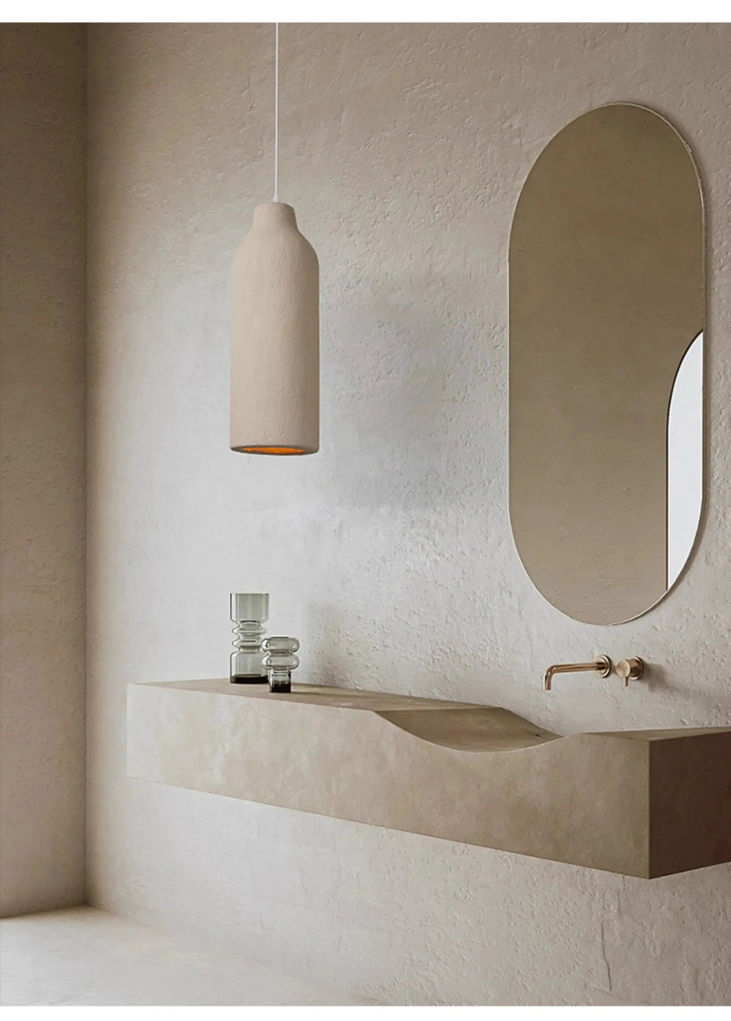 Japanese Wabi-sabi Style Pendant Lamp