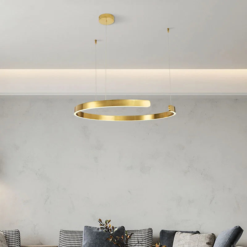 Creative LED Ring Chandelier