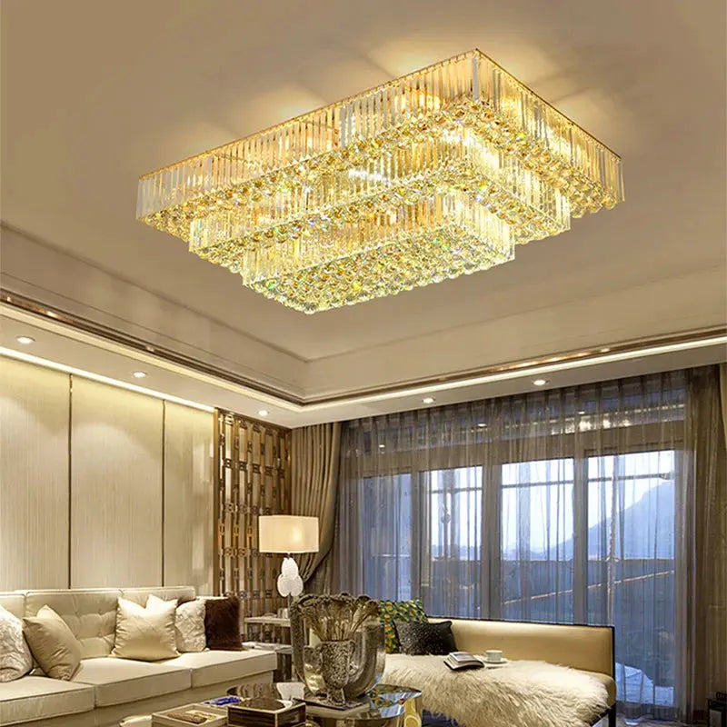 Luxury Crystal Classical Ceiling Light Fixtures