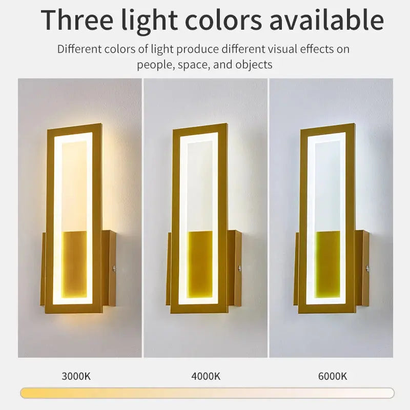 Waterproof Modern Porch Wall Light