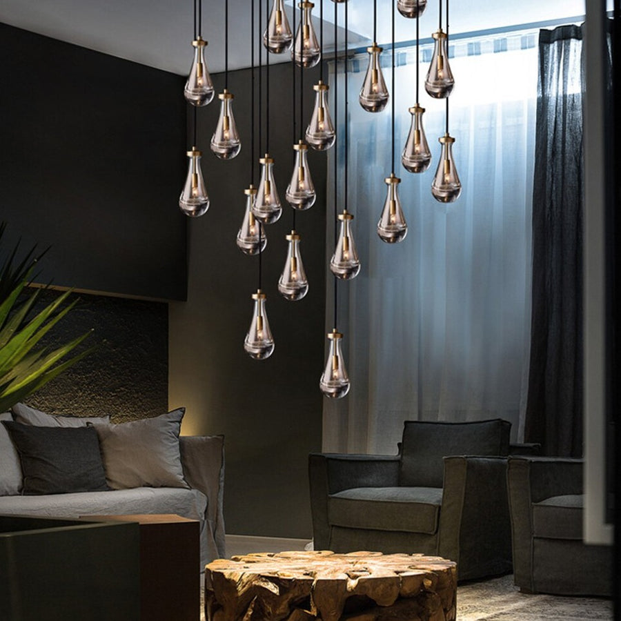 Living Room Luxury Modern Crystal Chandeliers