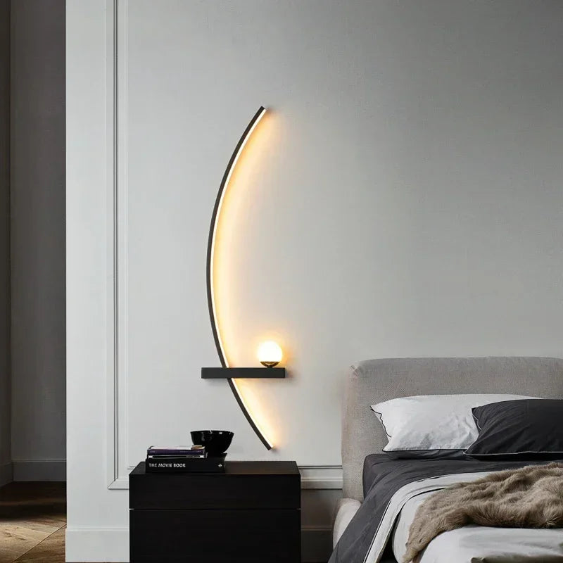 Modern LED Wall Lamp Stripes