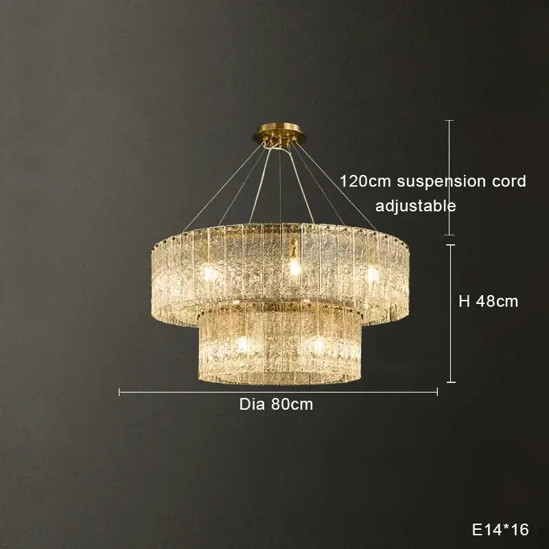 Creative Glass New Postmodern Chandelier