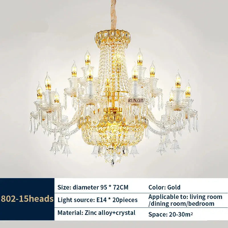 European Style Crystal Chandeliers