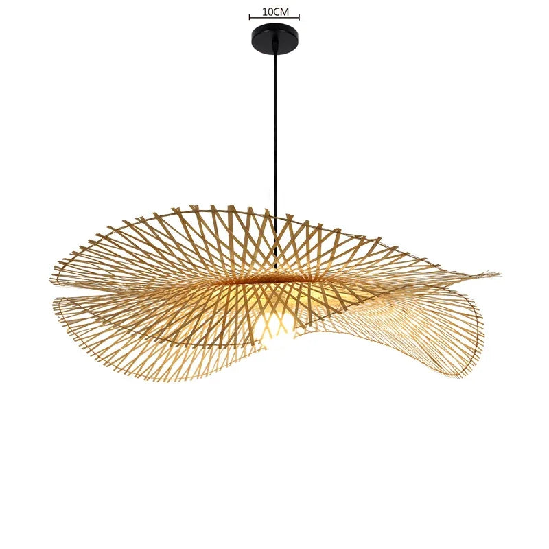 Country-style Bamboo Woven Wicker Lamp ChandeliersLife®