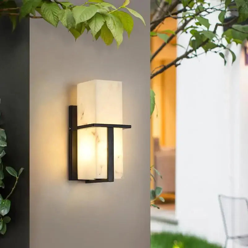 LED Marble Wall Lamp Ambience Outdoor Entrance Aisle Staircase Living Room Balcony Villa Courtyard Outdoor Waterproof Wall Light ChandeliersLife®