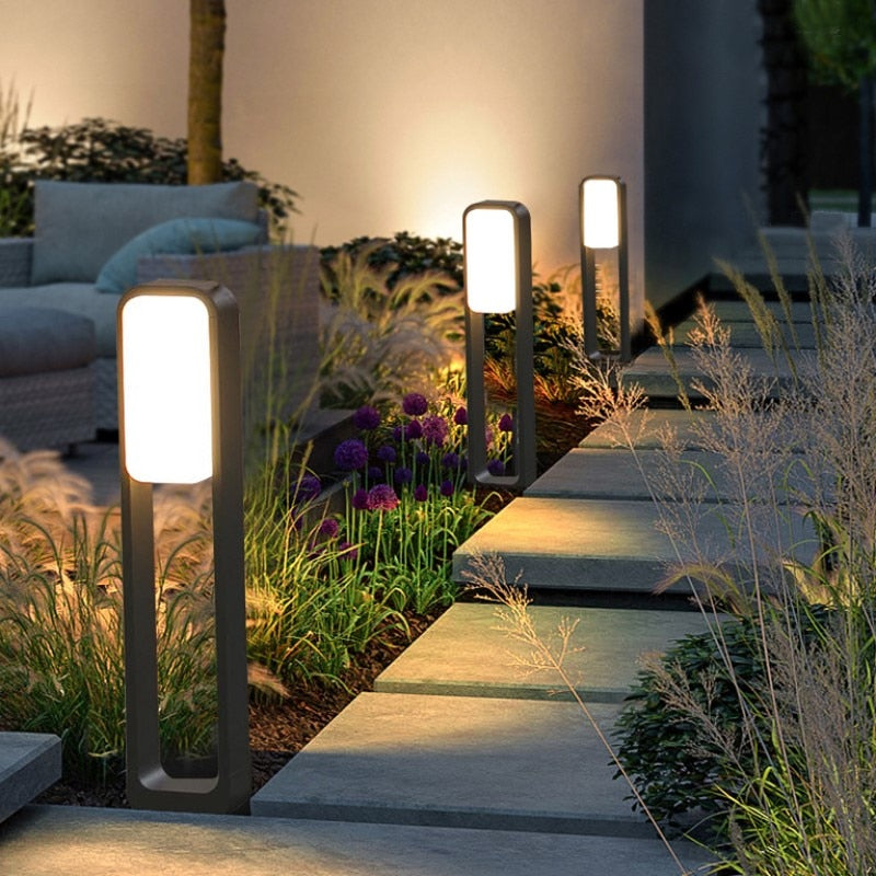 Lampe à gazon à LED pour la décoration de jardin