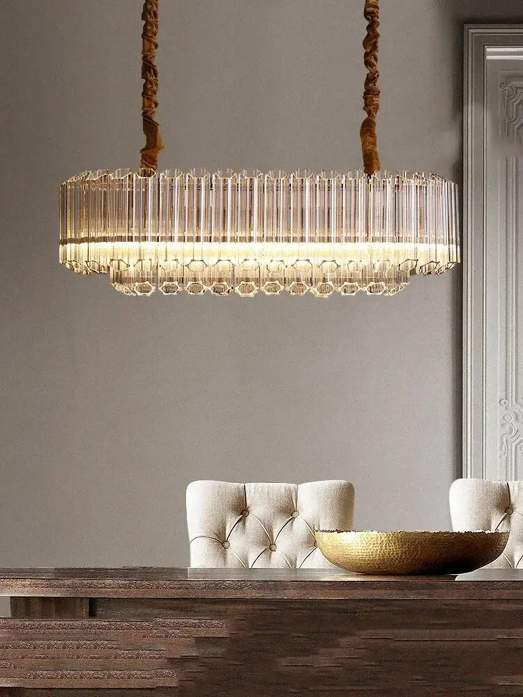 Luxury Glass Crystal Modern Chandelier