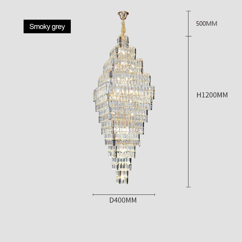 Villa Light Luxury Crystal Chandeliers ChandeliersLife®