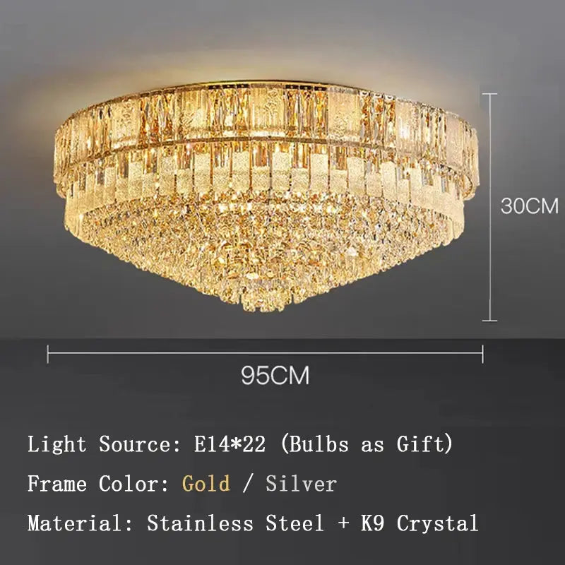 Luxury Crystal New Ceiling Lamp