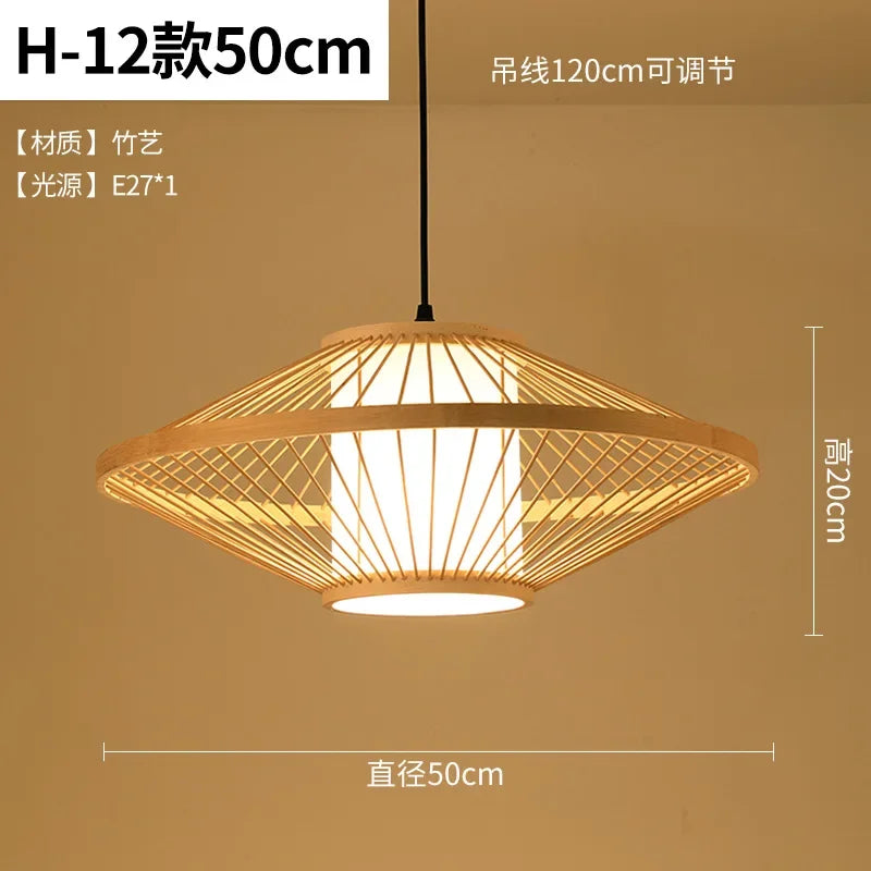 Creative Bamboo Pendant Lamp ChandeliersLife®