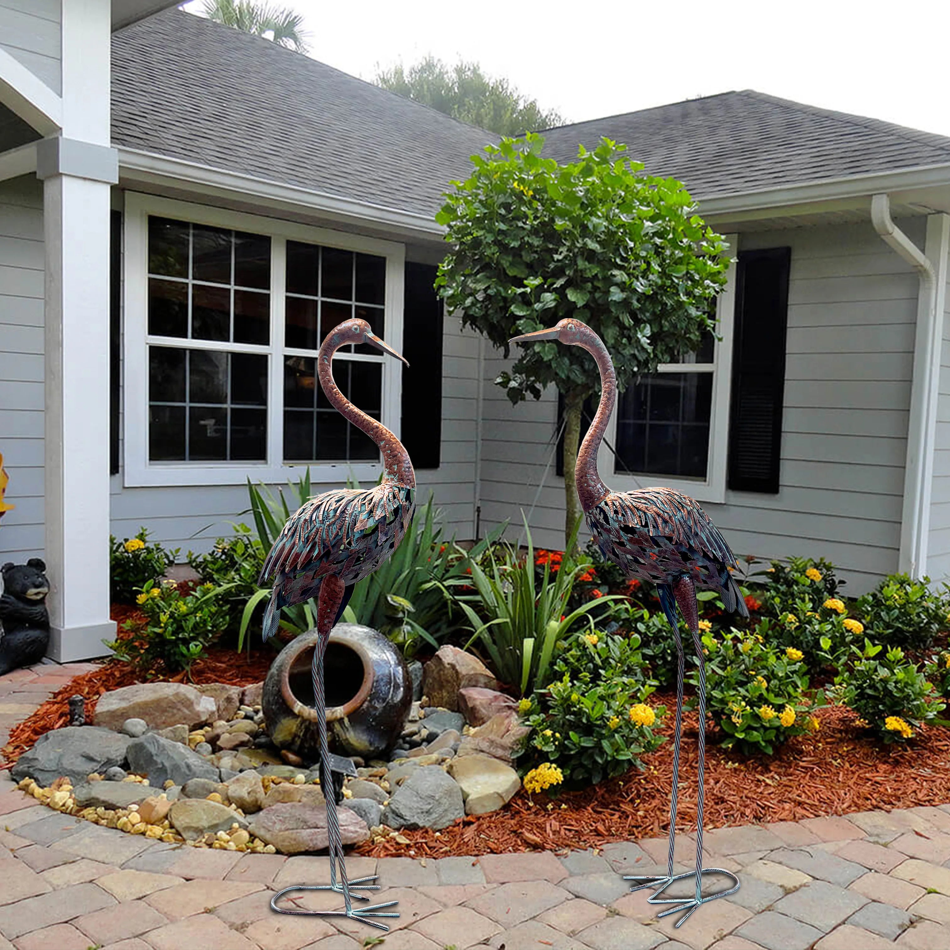 Bird Art Garden Sculpture