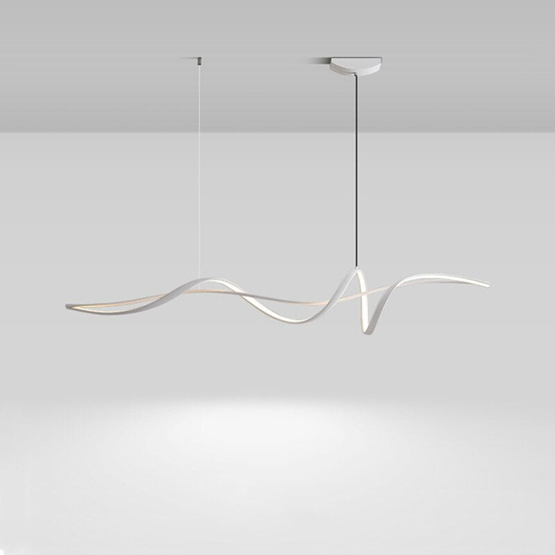 Ribbon Shape Design LED Chandelier