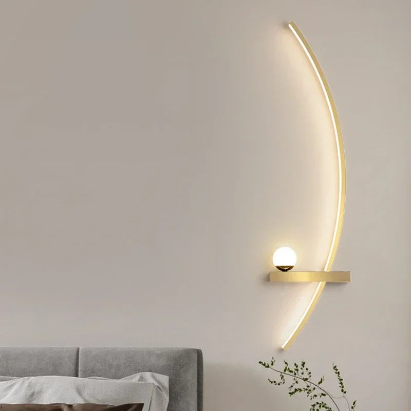 Modern LED Wall Lamp Stripes