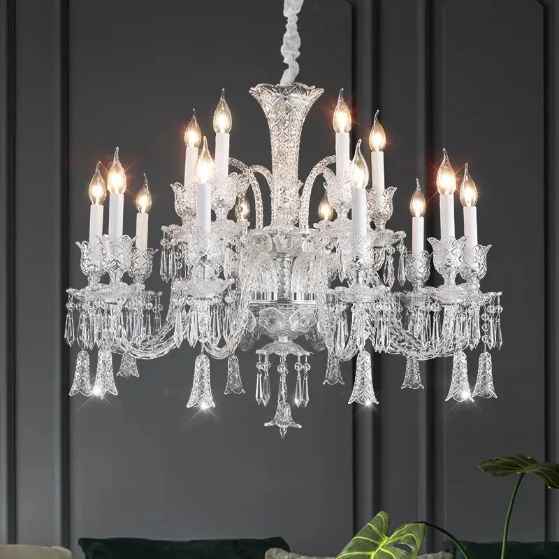 Luxury K9 Crystal Chandelier Lighting For Lliving Room Bedroom Kitchen Grade Pendants Ceiling Lamp Transparent Home Decoration ChandeliersLife®