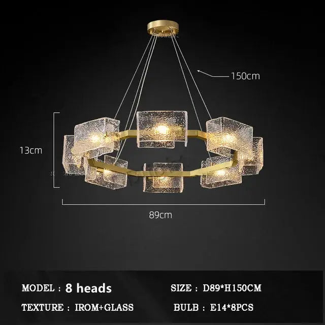 New Creative Crystal Chandelier Modern Chandelier