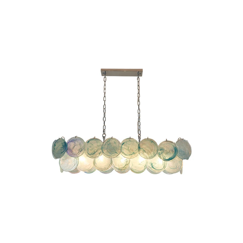 Mirella Murano-inspired Coloured Glass chandelier, product gallery image 4 of 17