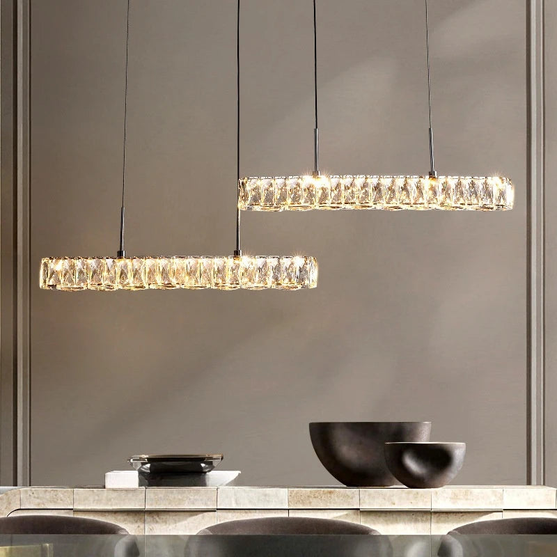 Modern Ceiling Chandelier K9 Crystal