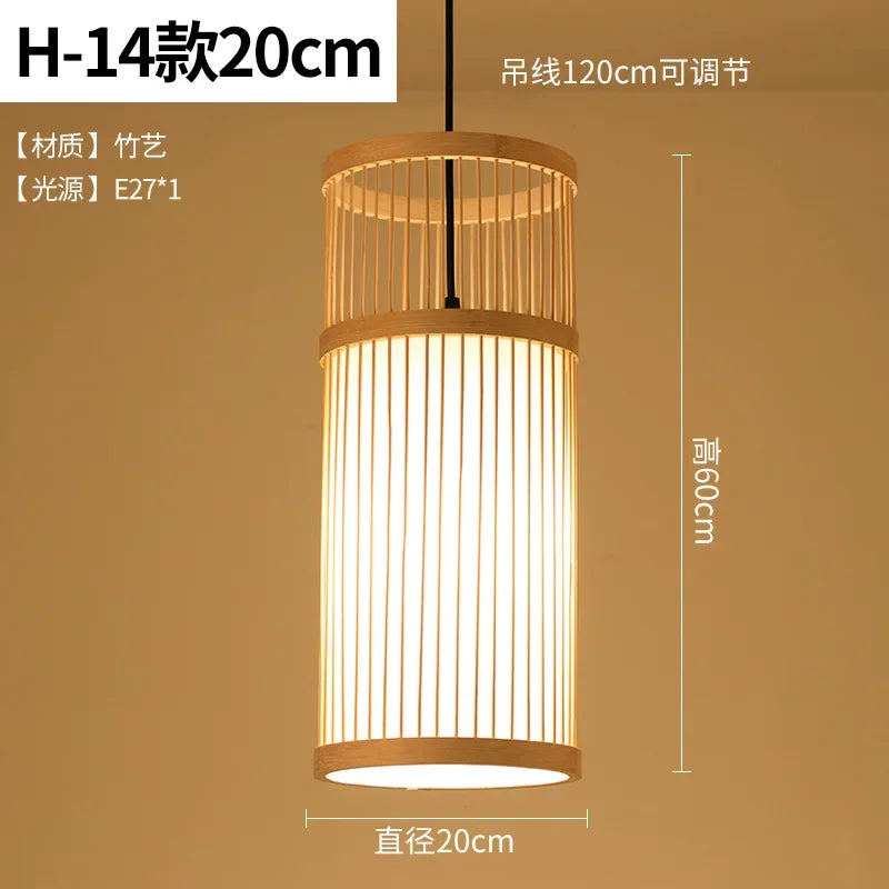 Creative Bamboo Pendant Lamp ChandeliersLife®