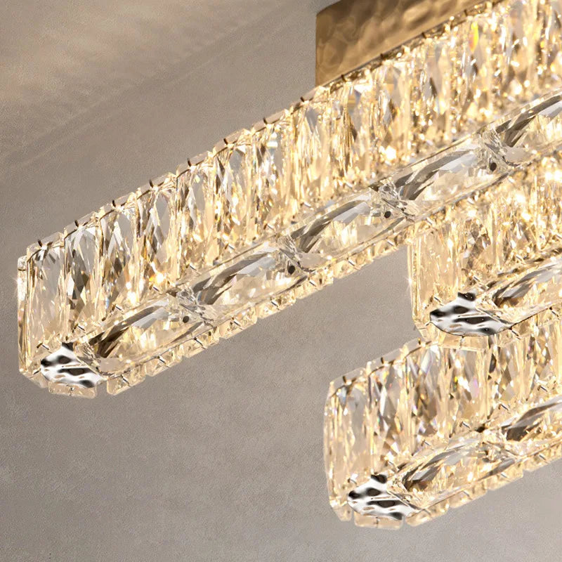 Modern Ceiling Chandelier K9 Crystal