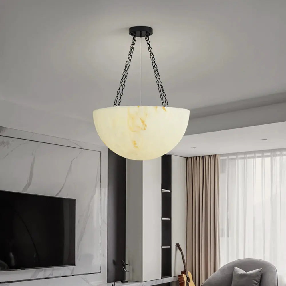 White Artistic Marble Chandelier For Dining Room ChandeliersLife®