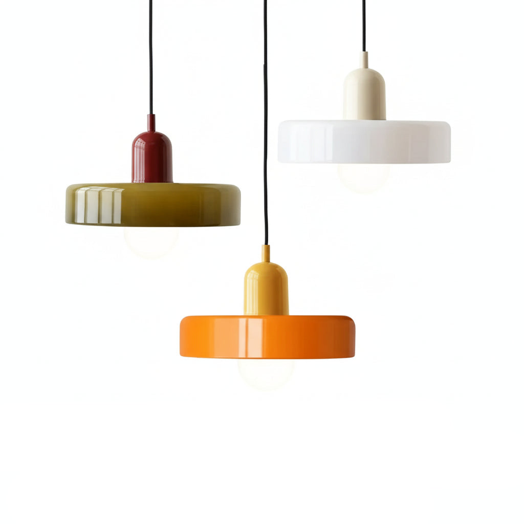 Kitchen Colorful Hanging Lights