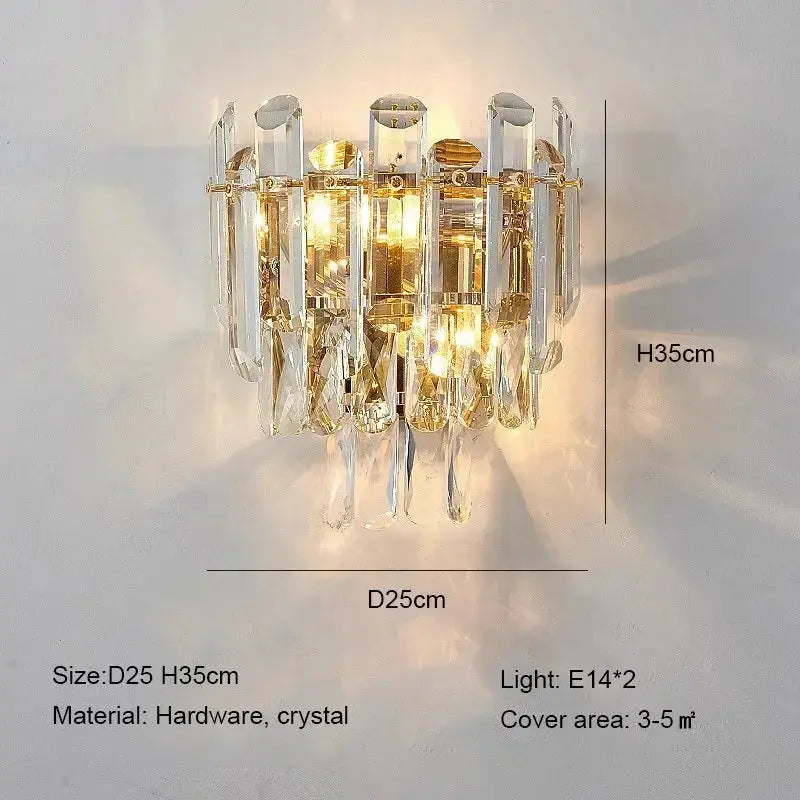 Modern Luxury Crystal E14 Chandeliers