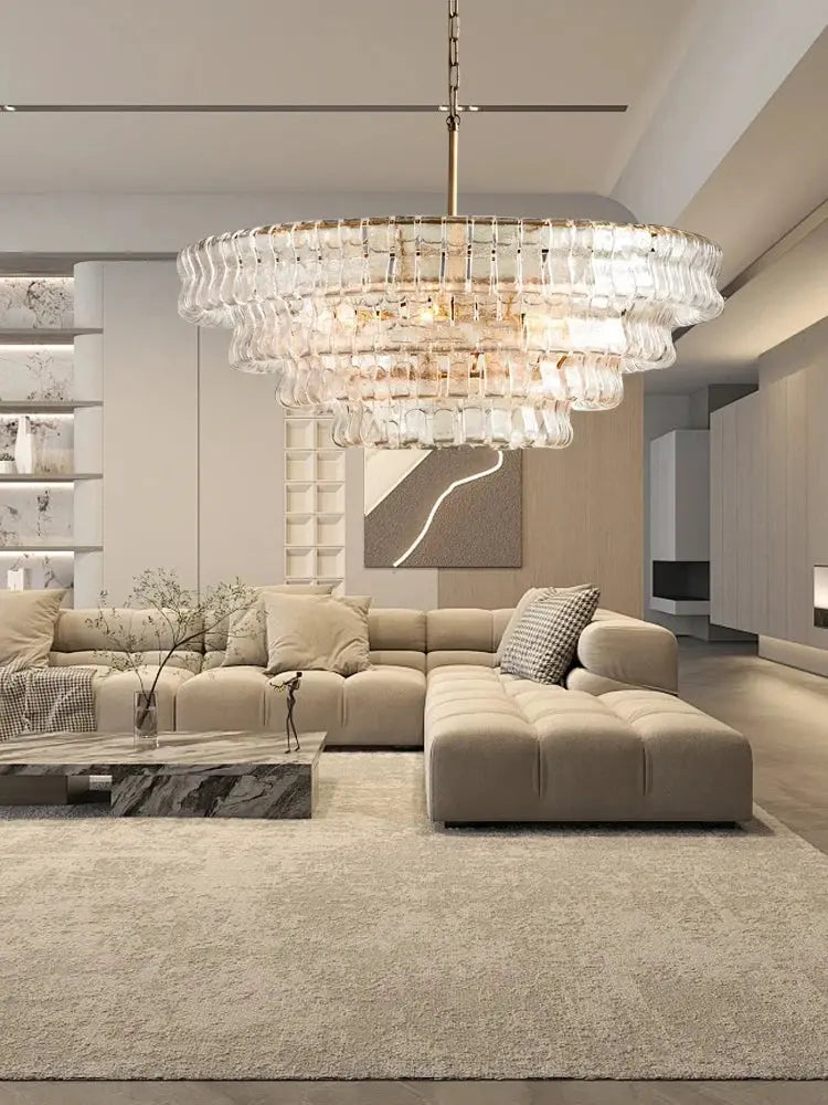 2026 Luxury Glass Dining Room Chandelier