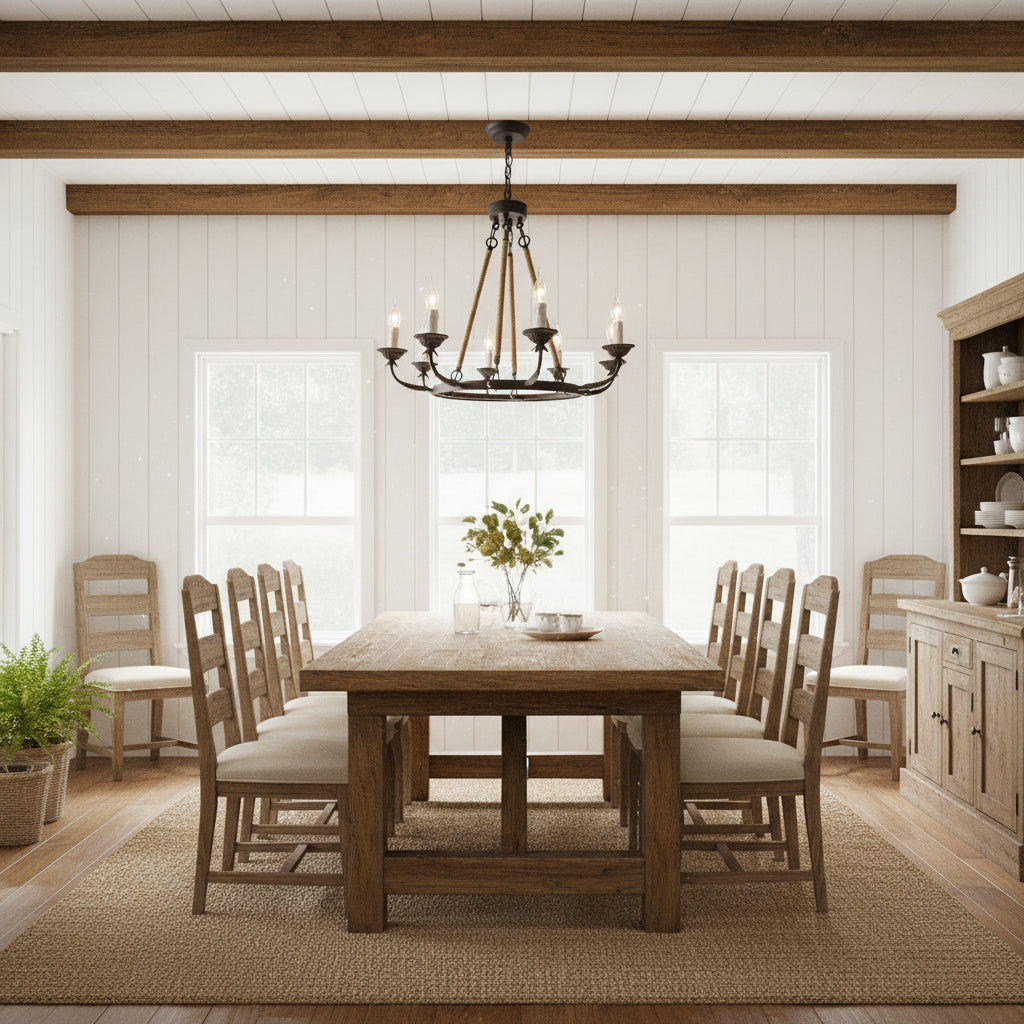 Country Style Rustic Chandeliers