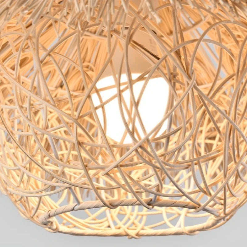 Designer Creative Straw Pendant Lamp