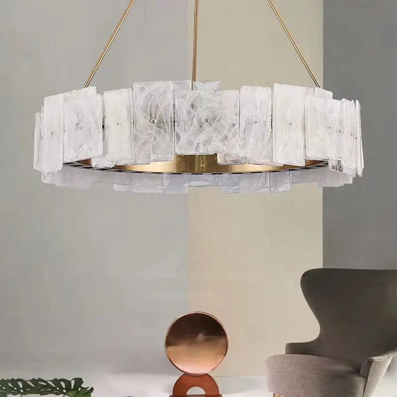Cloud Glass Modern Chandelier