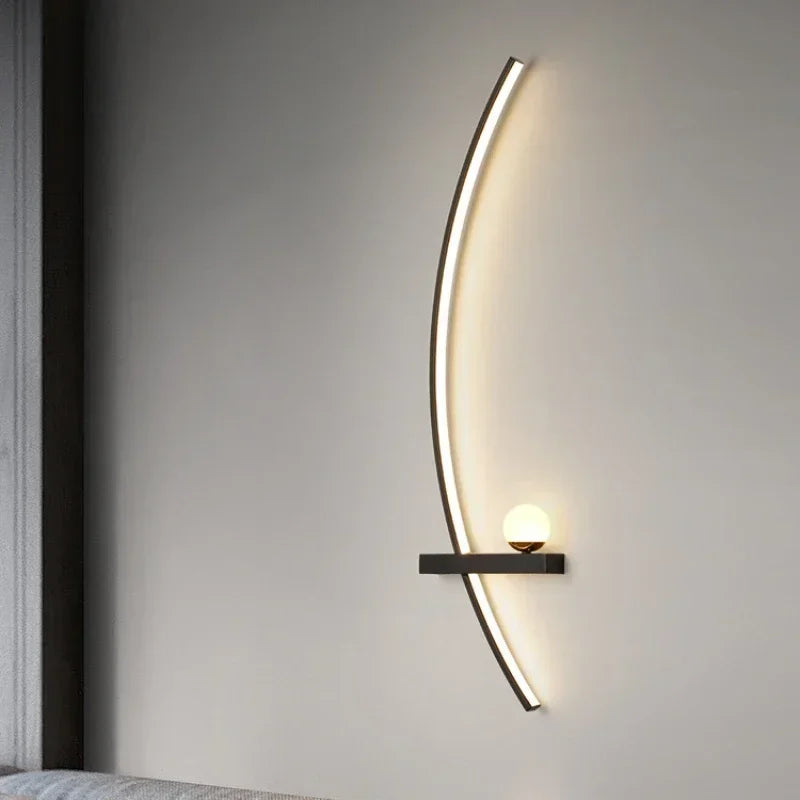 Modern LED Wall Lamp Stripes