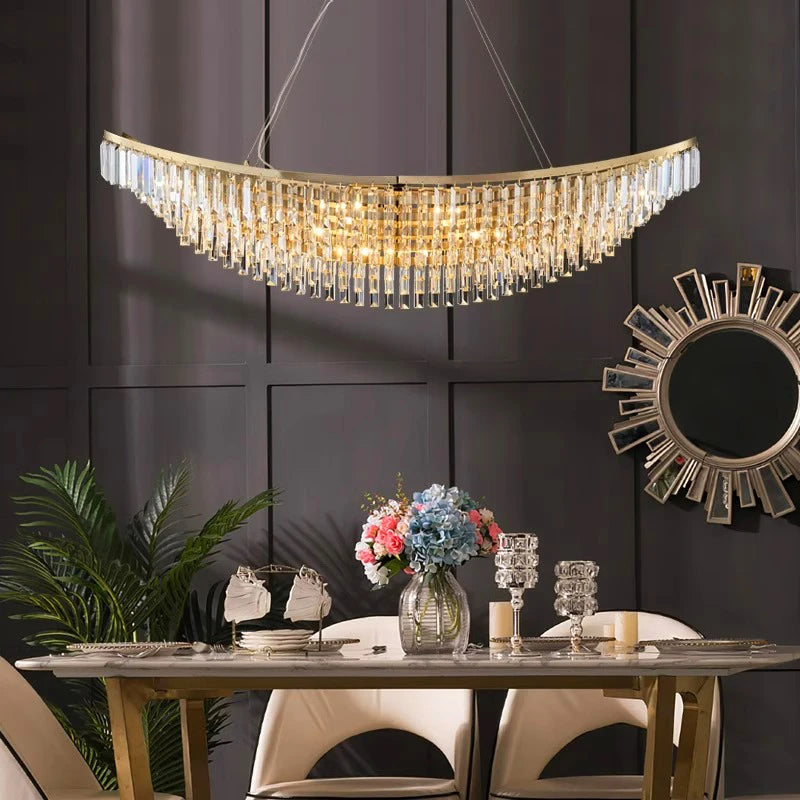 Luxury Spring Shape Chandelier