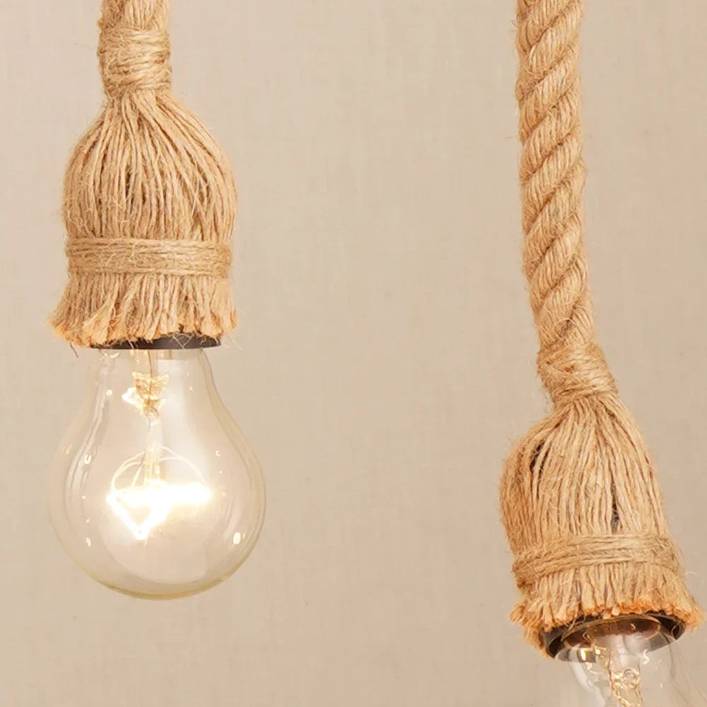 Rope Pendant Light