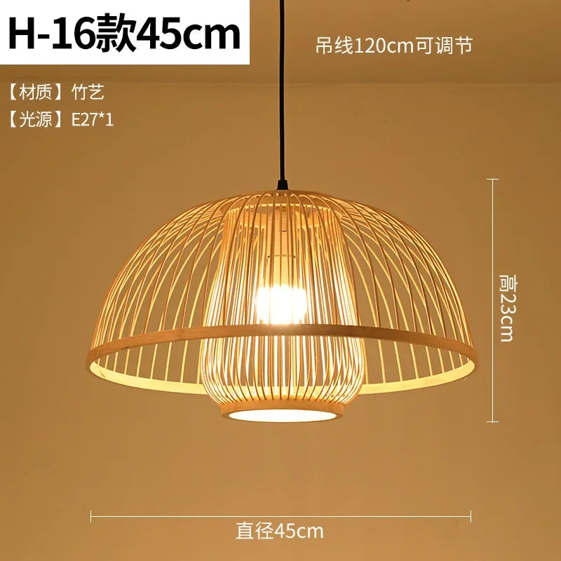 Creative Bamboo Pendant Lamp ChandeliersLife®