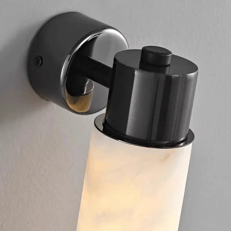 Modern Alabaster Bathroom Wall Lamp - ChandeliersLife®