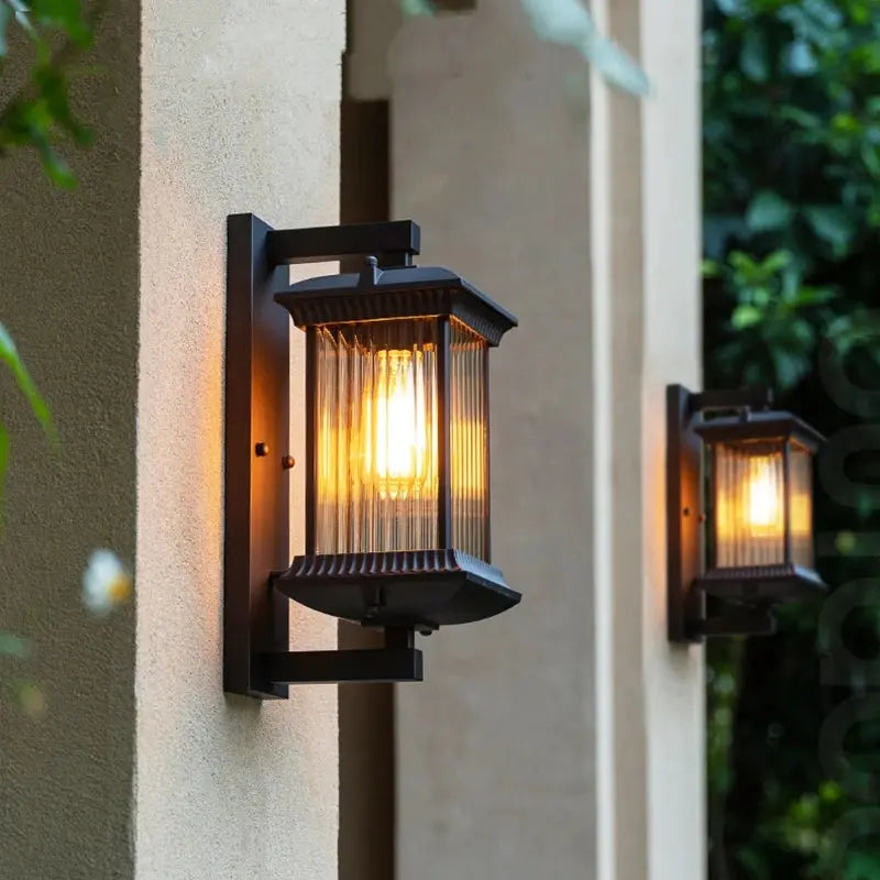 Outdoor Wall Lamp Metal Waterproof Outside Wall Lights AC90-260V Exterior Wall Lighting for Hotel Villa Big Porch Garden Gate ChandeliersLife®